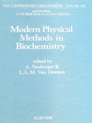 cover image of Modern Physical Methods in Biochemistry, Part B